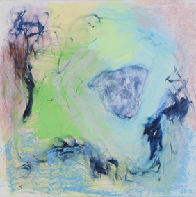 Uten tittel II, akryl 2012, 60x60cm, foto KOS